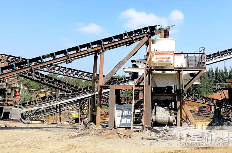 制砂機成品粒型好，成品多用于建筑工程，道路基建